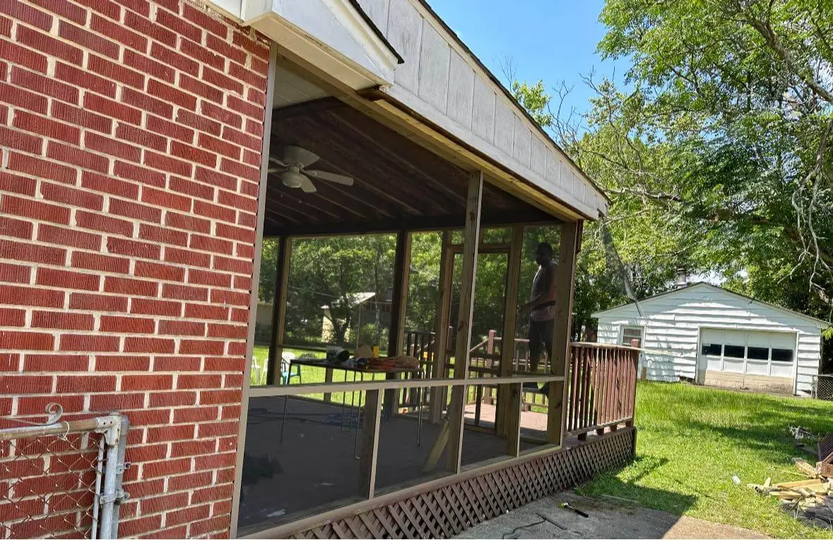 screened porch screened porch
